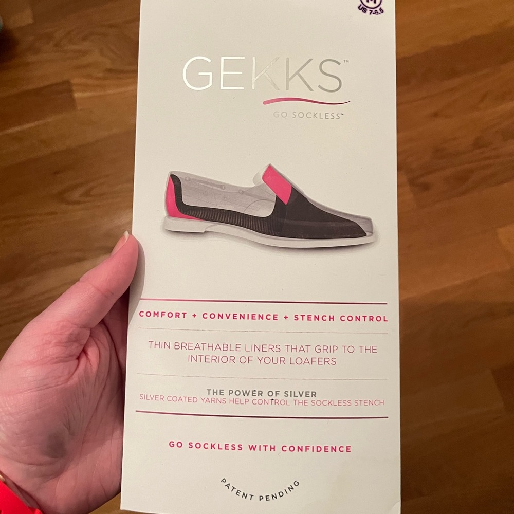 Gekks sockless for loafers